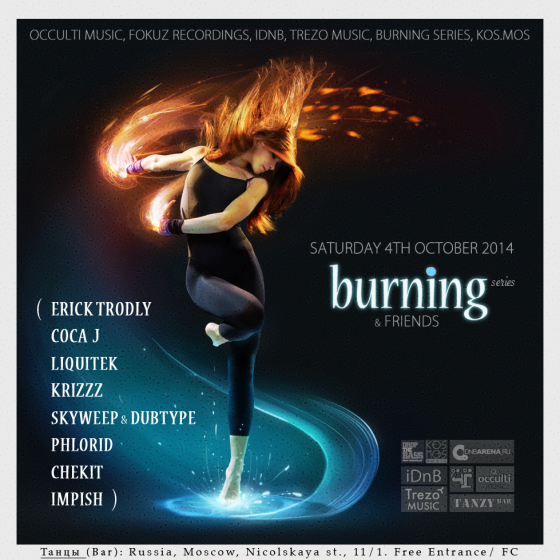 Occulti Music, 4 October 2014 — Burning Series & Friends